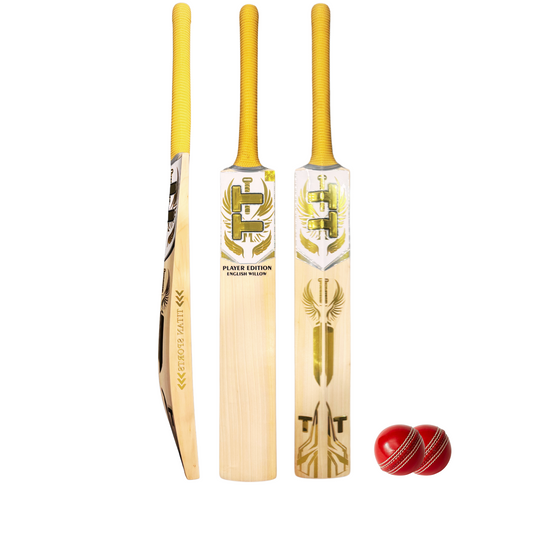 Top-quality English willow cricket bat for professional-level performance